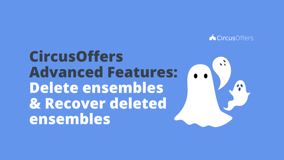 How to delete an ensemble and recover a deleted ensemble